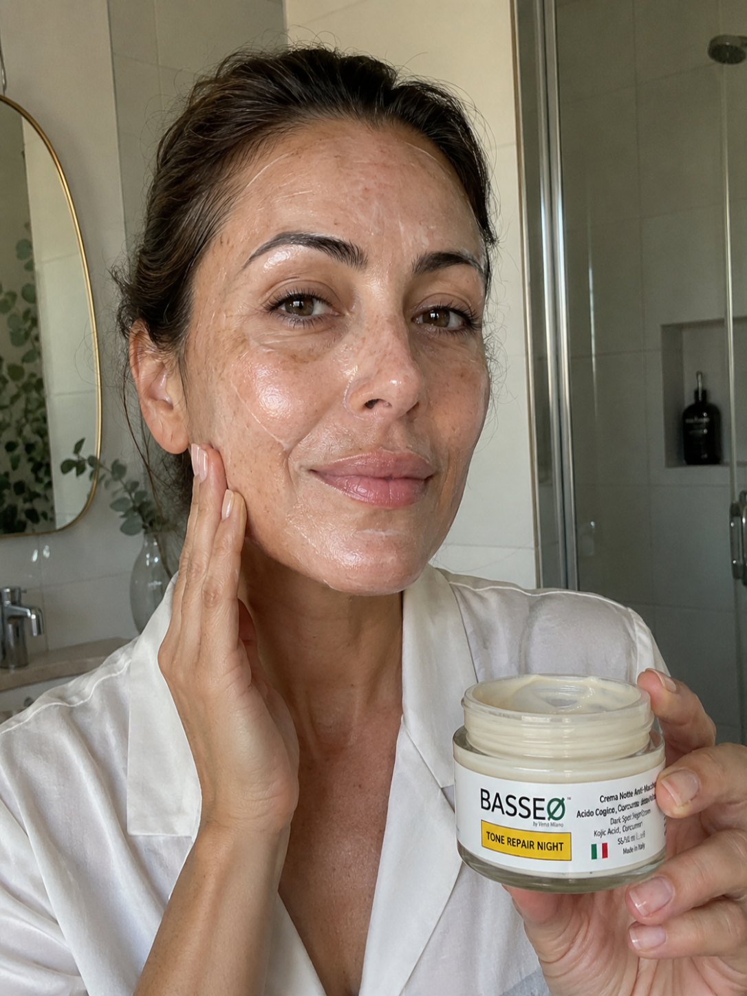 TONE REPAIR NIGHT - Crema Notte Anti-Macchie con Acido Cogico, Curcuma e Acido Mandelico  50ml