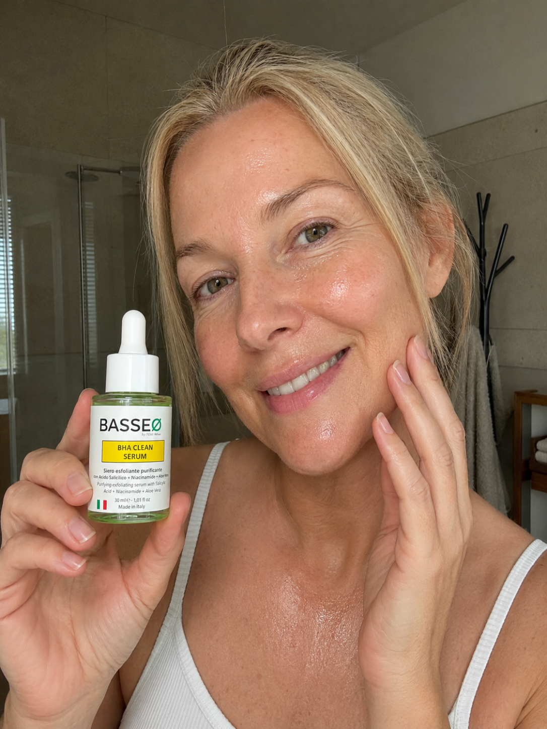 BHA CLEAN SERUM - Siero Esfoliante Purificante con Acido Salicilico, Niacinamide e Aloe Vera 30 ml