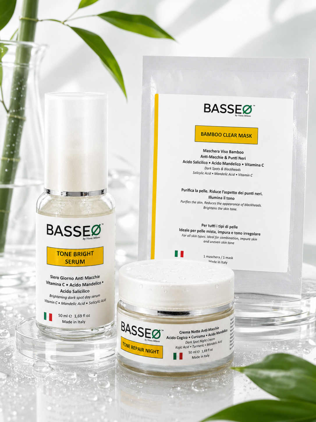 RITUALE TONE GLOW + Bamboo Clear Mask